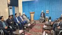 دیدار ریاست دانشکده پزشکی با نماینده محترم ولایت فقیه به مناسبت دهه کرامت 